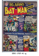 Batman #185 © October- November 1966 DC Comics